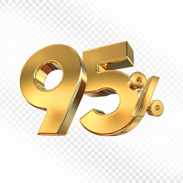 Ofrecemos el 95 por ciento de oro en 3D.