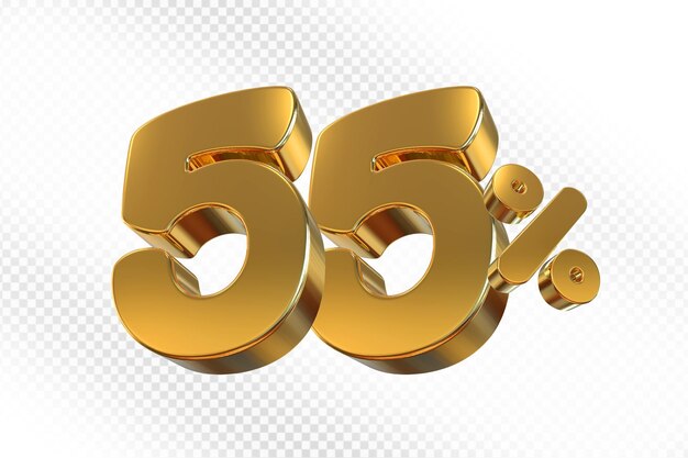 Ofrecemos un descuento del 55 por ciento en oro.