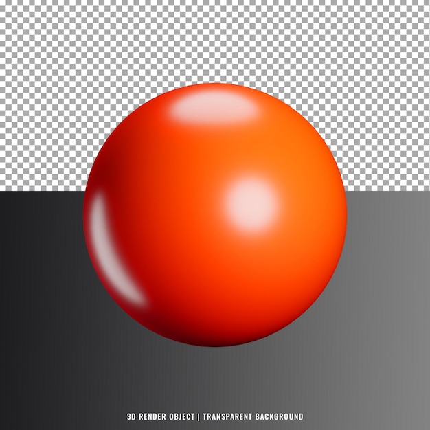 Oggetto di rendering icona 3D Psd Premium