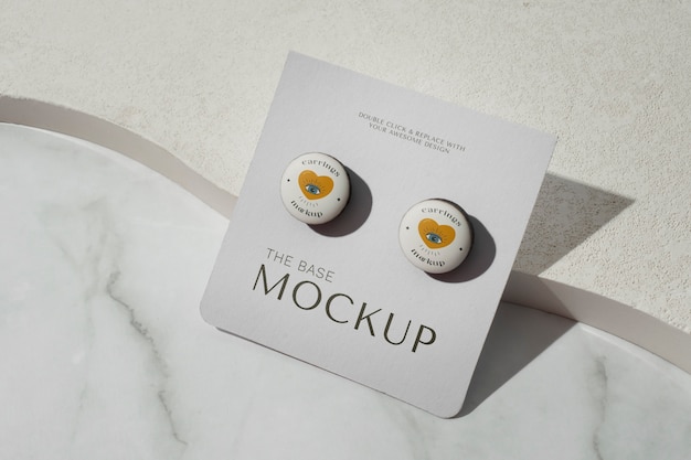 Ohrring-Branding-Mockup-Design