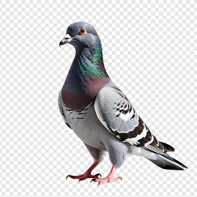 Oiseau Pigeon Png Isolé Sur Un Fond Transparent