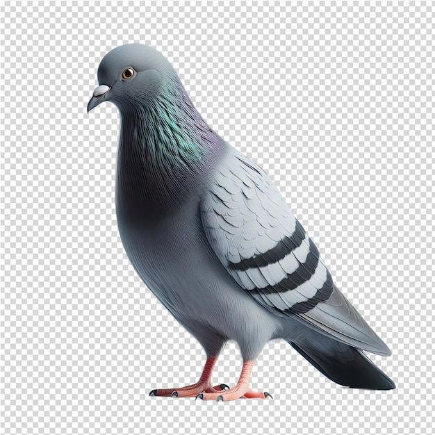 PSD un oiseau avec une tête bleue et verte et des plumes violettes