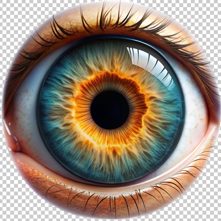 PSD ojo humano