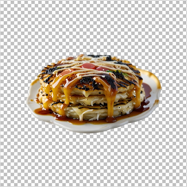 Okonomiyaki no tiene un fondo transparente Premium Psd