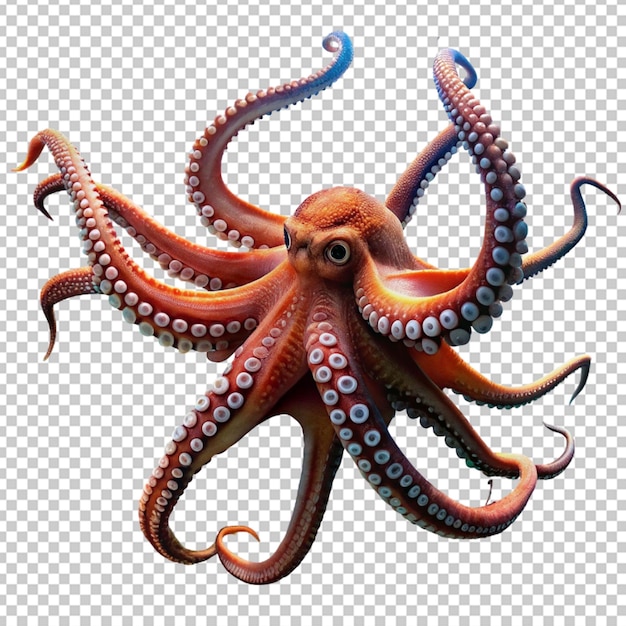 PSD oktopus-tier