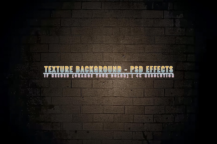 PSD old black wall on transparent background