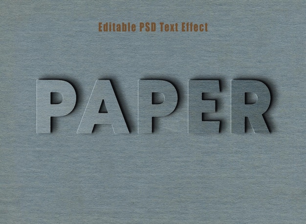 Old paper text-effekt psd papier-textstil-effekt