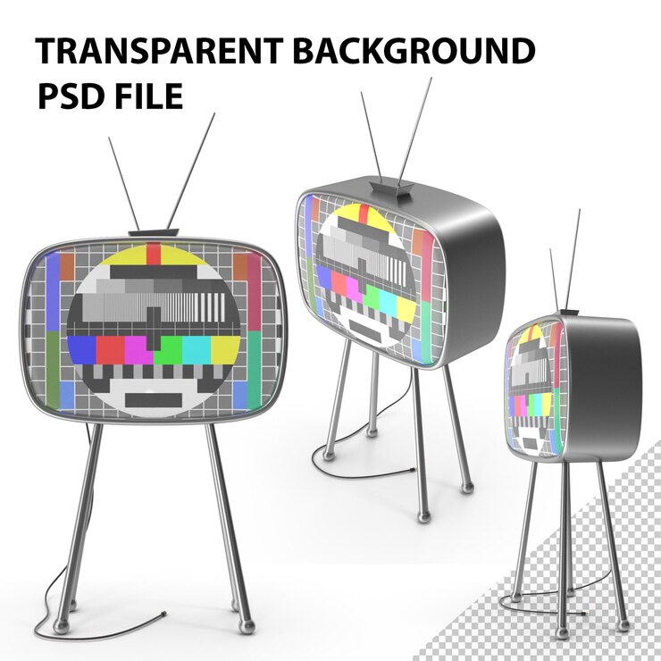 PSD old tv tuning table png