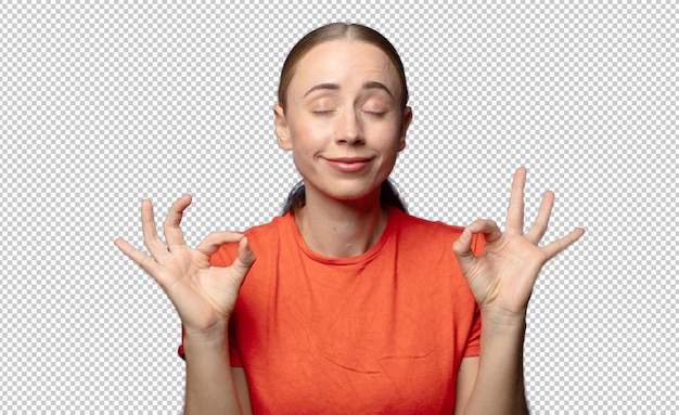 olhando concentrado e meditando sentindo-se satisfeito e relaxado pensando ou fazendo uma escolha