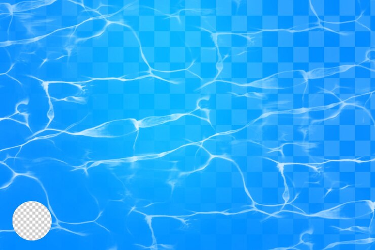 PSD onda di superficie e ondulazione dell'acqua blu