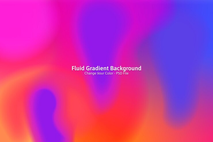 PSD onda fluida composizioni geometriche a due toni con forma di flusso 3d gradiente design moderno dello sfondo innovativo per la pagina di destinazione della copertina