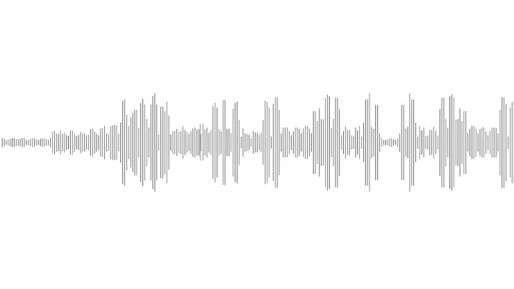 PSD las ondas de audio como ondas de señal de fondo del ecualizador