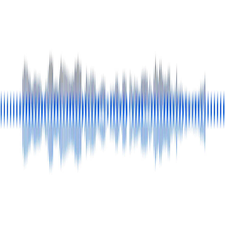 PSD ondas del ecualizador onda de audio hablando voz hablando música niveles de línea de sonido podcasting