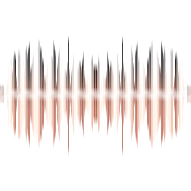 Ondas sonoras Efeito de ondas sonoras Ilustração