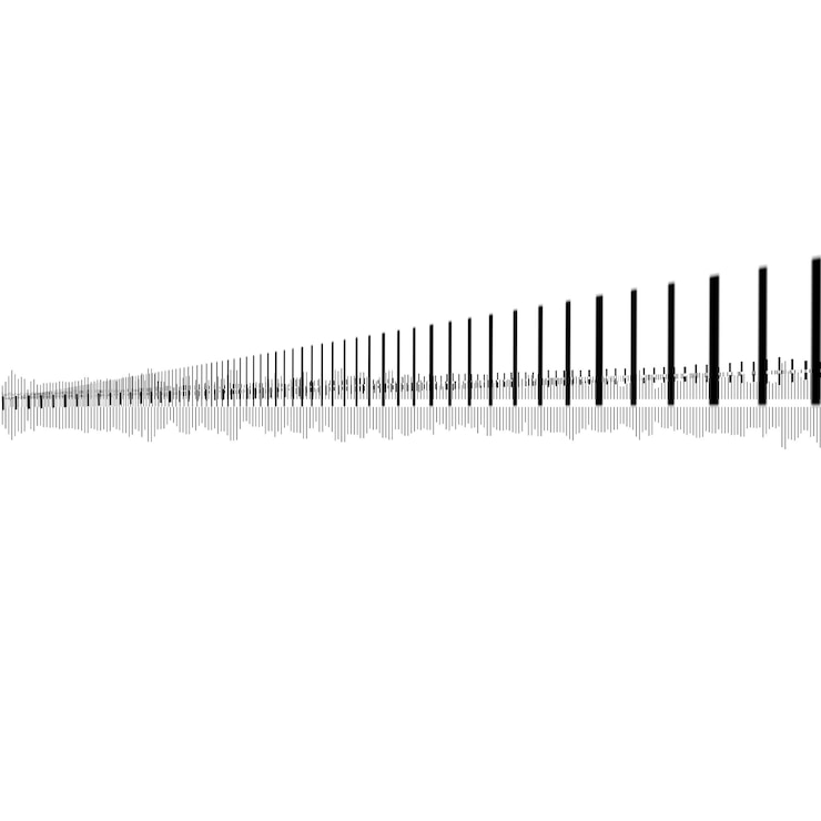 PSD les ondes audio en tant qu'ondes de signal d'arrière-plan de l'égaliseur