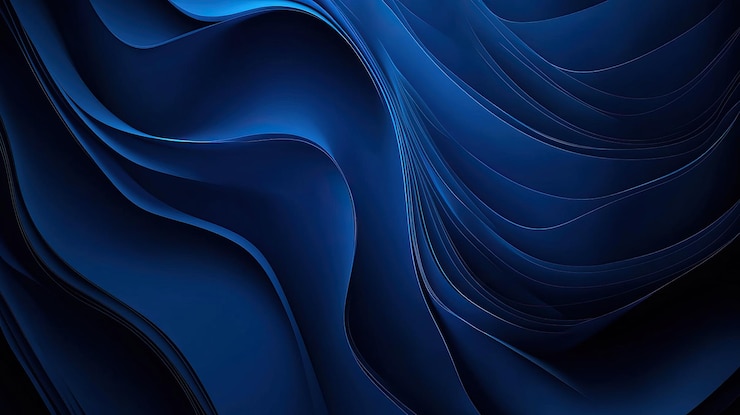 PSD des ondes bleues abstraites