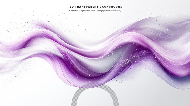 PSD ondes dynamiques colorées abstraites couverture abstraite moderne lignes d'ondes courbes colorées