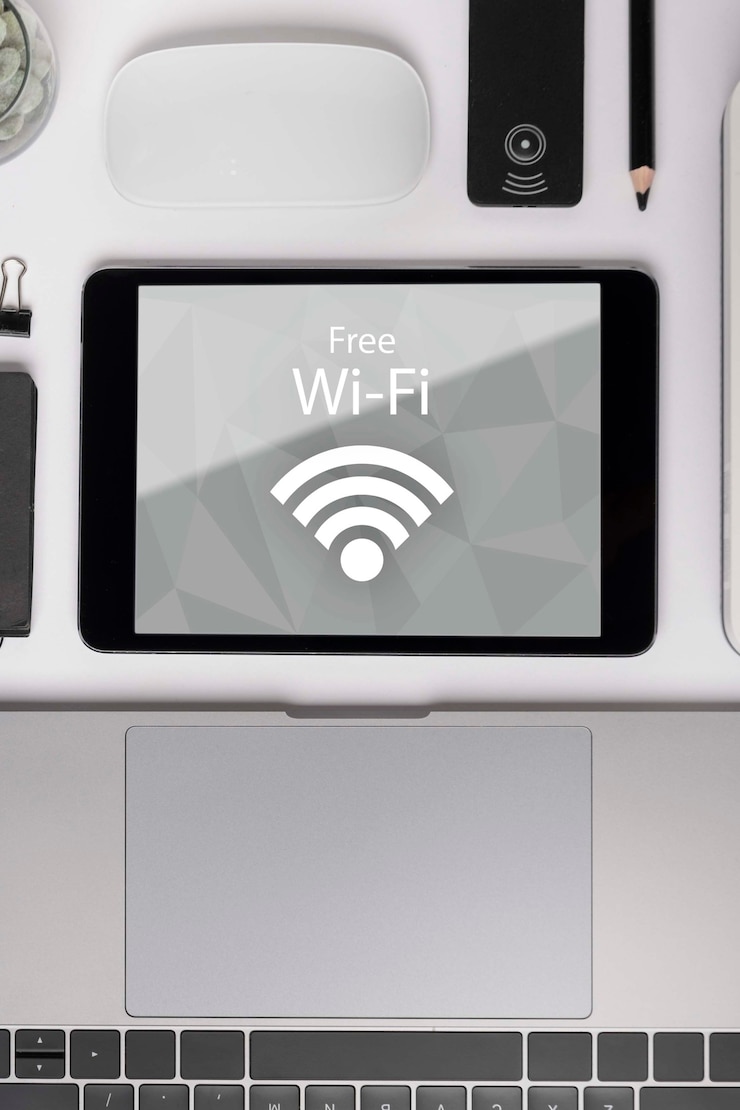 PSD online network with 5g wifi connection