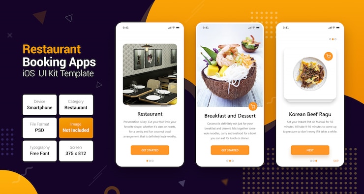 PSD online restaurantbuchung & hauszustellung mobile apps
