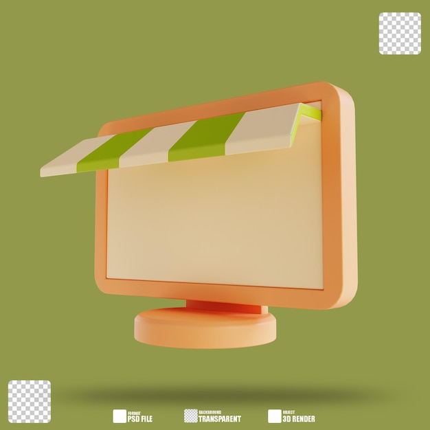 Online-Shop für 3D-Illustrationen 3