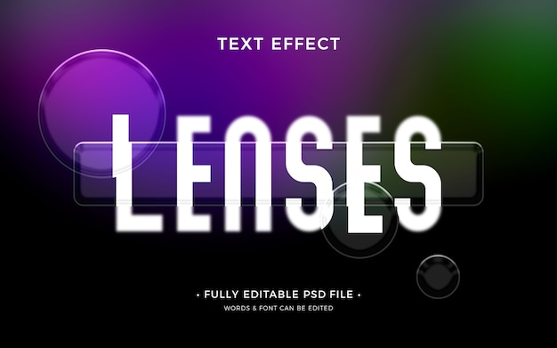 Optik-Text-Effekt