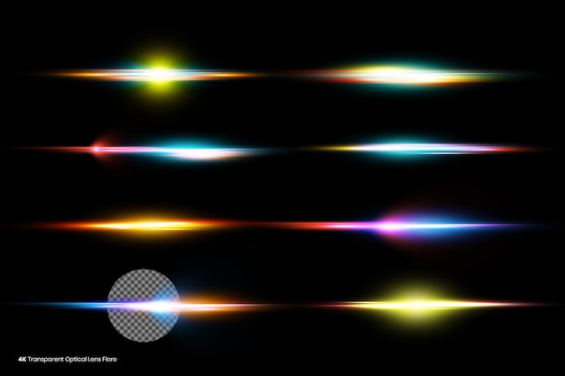 Optische Lens Flare-Vorlage