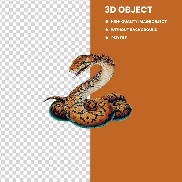 PSD orange cobra