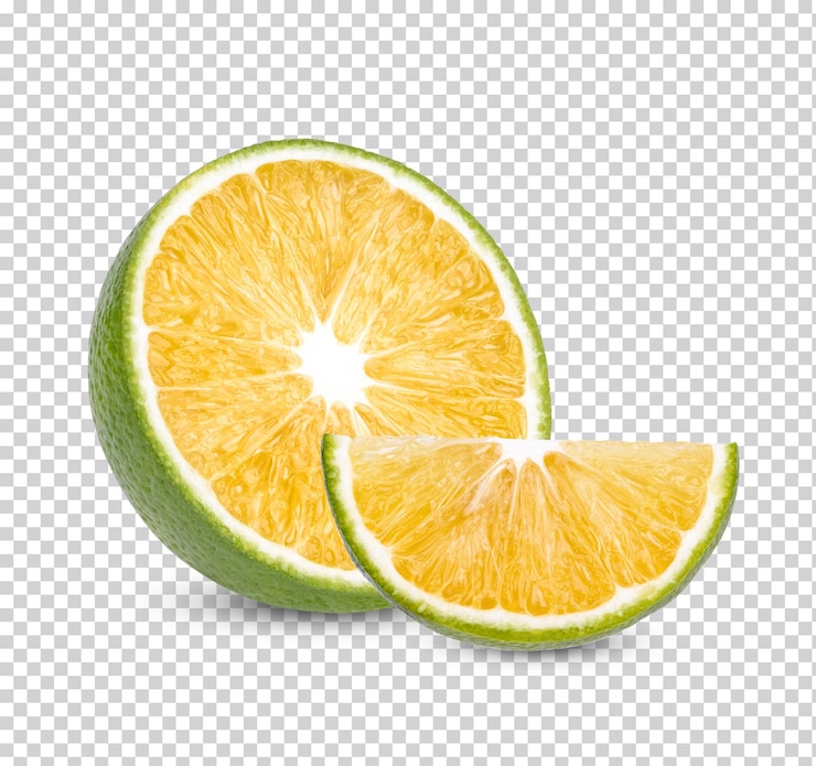 PSD orange fraîche isolée psd premium
