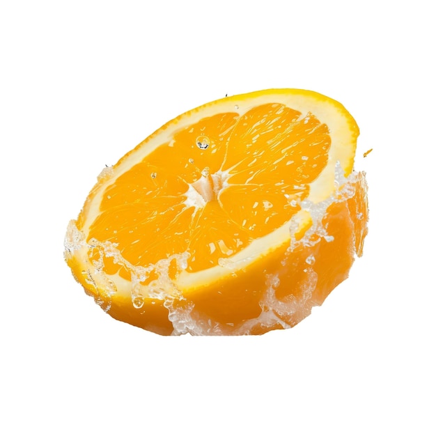 PSD orange mit spritzer