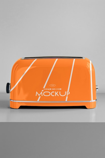 Orange Produkt im Studio-Mockup