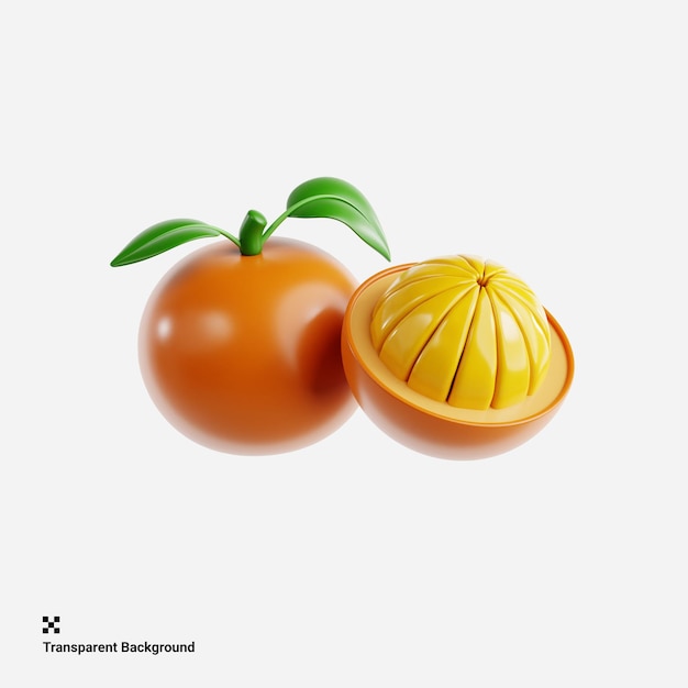 Orangenfrucht für Vitamin C-Boost