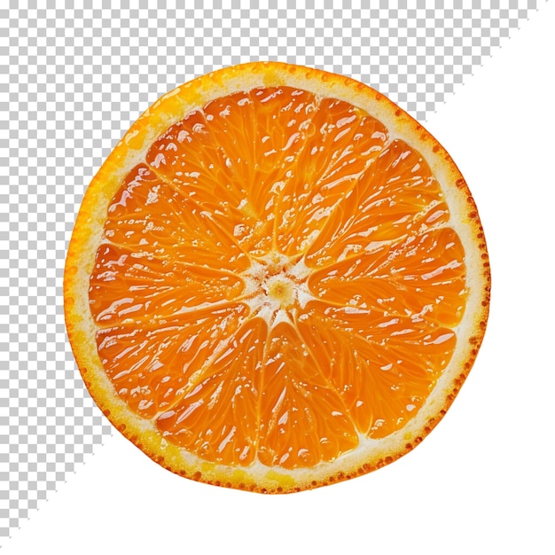 Orangenfrüchte auf durchsichtigem hintergrund