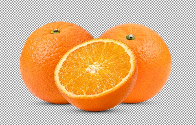 Orangenfrüchte isoliert
