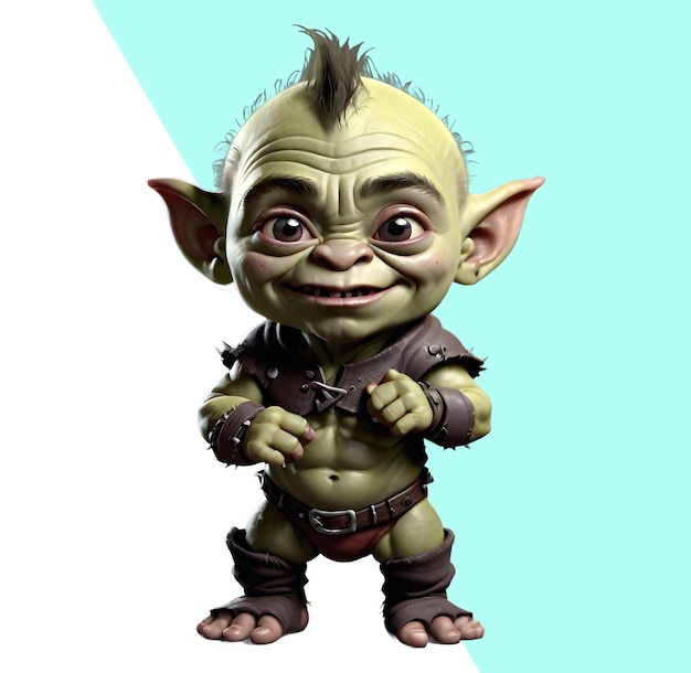 PSD orco 3d orc