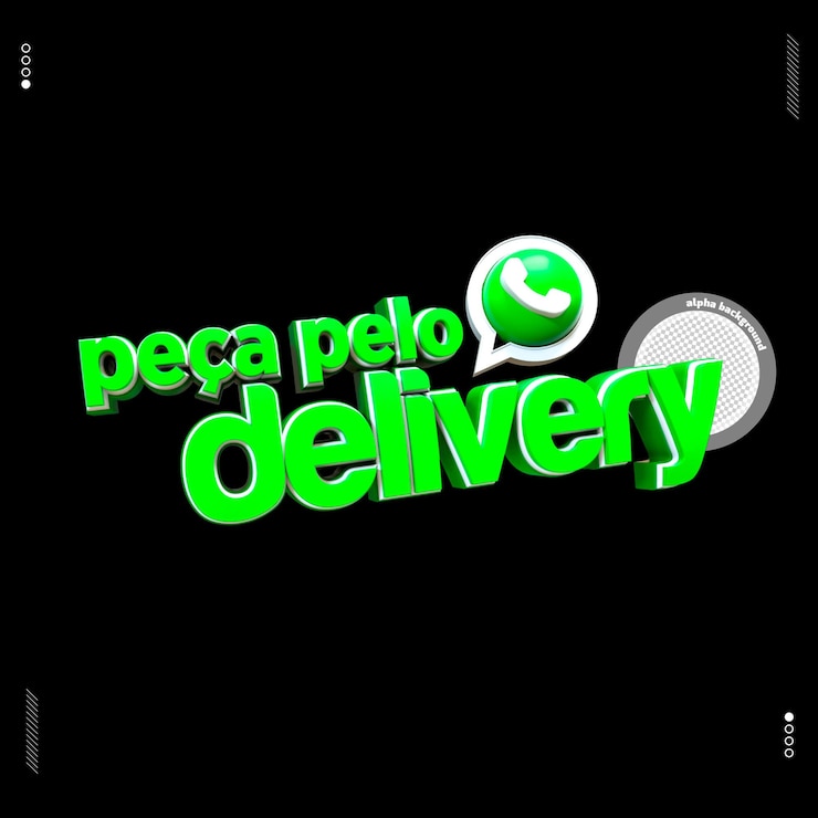 PSD orden de aplicación de entrega de sello de render 3d