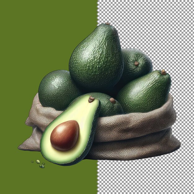 PSD organic_avocado_bountypng (en anglais)