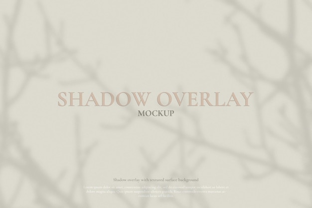 Organic Shadow Overlay-Modell