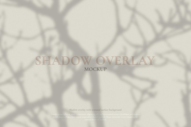 Organic shadow overlay-modell