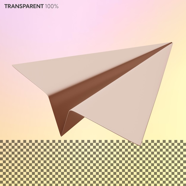 PSD origami-papierflieger