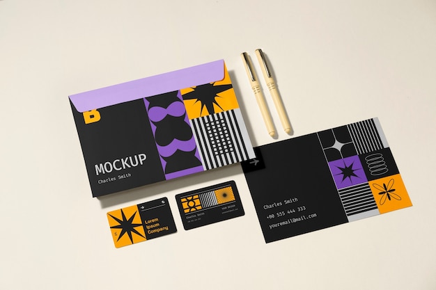 Original-Branding-Identitäts-Mockup