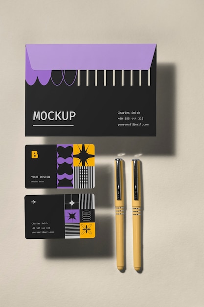 Original-Branding-Identitäts-Mockup