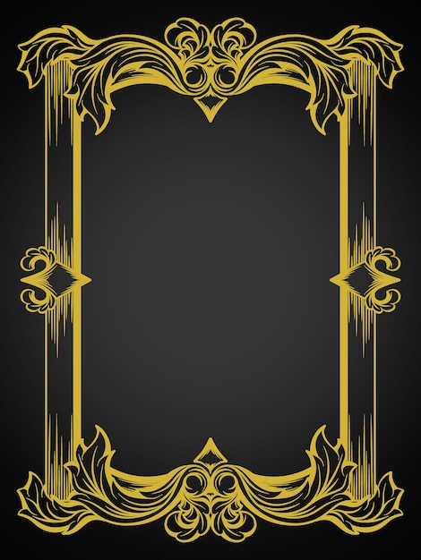 Ornamen Bordure Simple