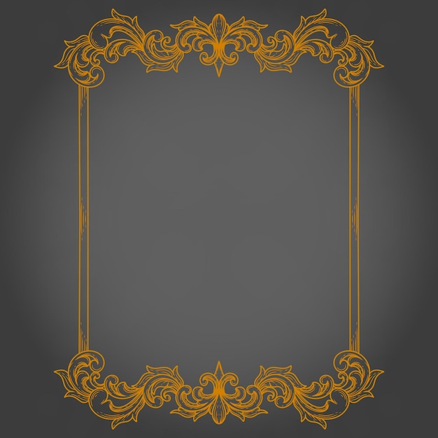 Ornament Einfacher Hintergrund Blumen Hochzeit