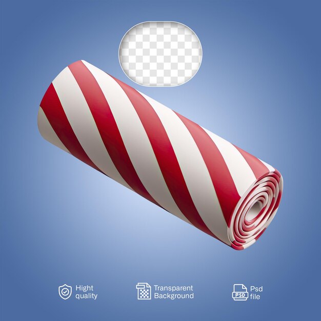 Ornamento de Natal 3D Ilustrador
