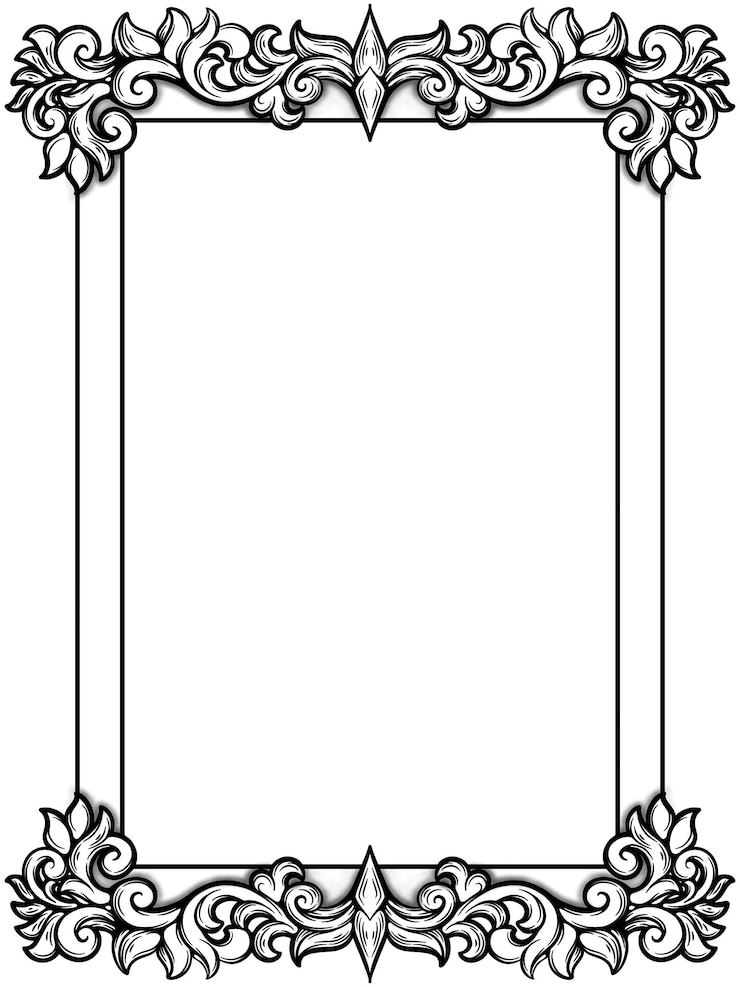 PSD ornamento esbozo sencillo de fondo