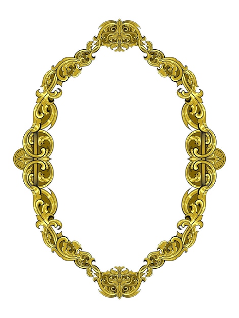 Ornamento ilustração vintage