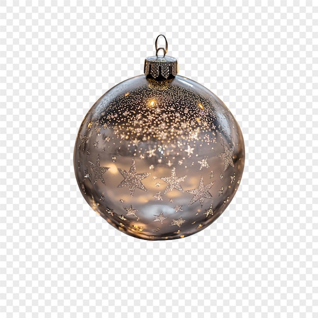 un ornamento de Navidad con las palabras estrella en él