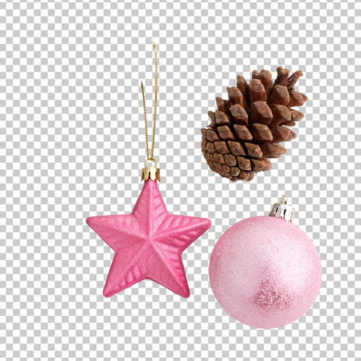 PSD ornamentos colgantes para el árbol de navidad