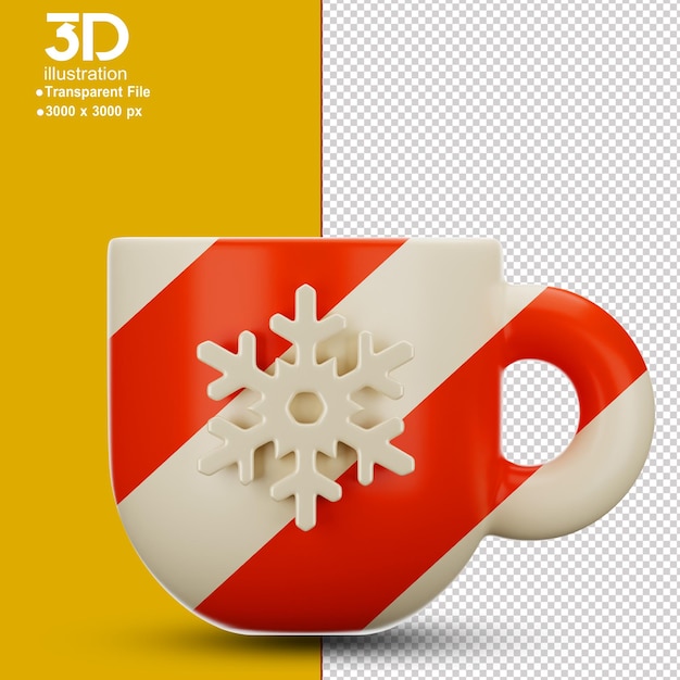 PSD ornamentos de natal isolados em fundo transparente png