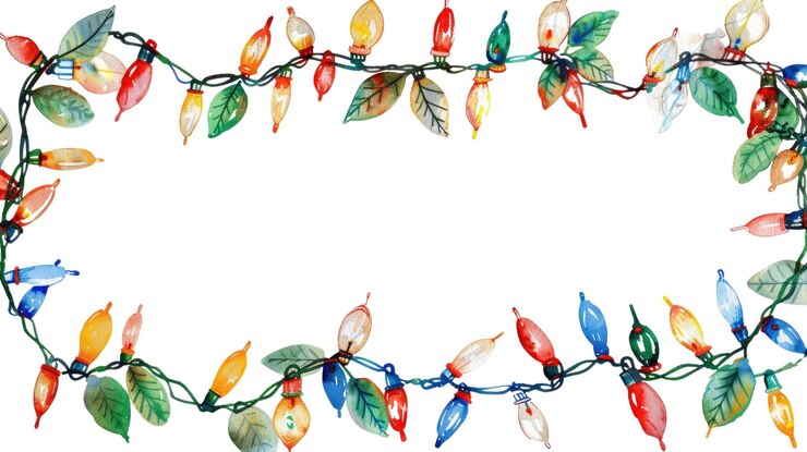 PSD ornamentos navideños y ramas de pino aisladas con fondo blanco aig56